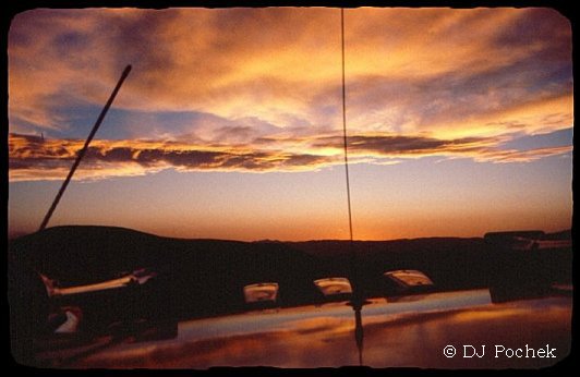 Wyoming sunset from the atop the Kenworth...
	 - Thanks for visiting OldDawgs.com